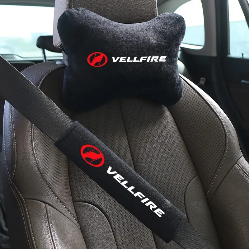 4pcs Car Neck Pillow Headrest Rest 