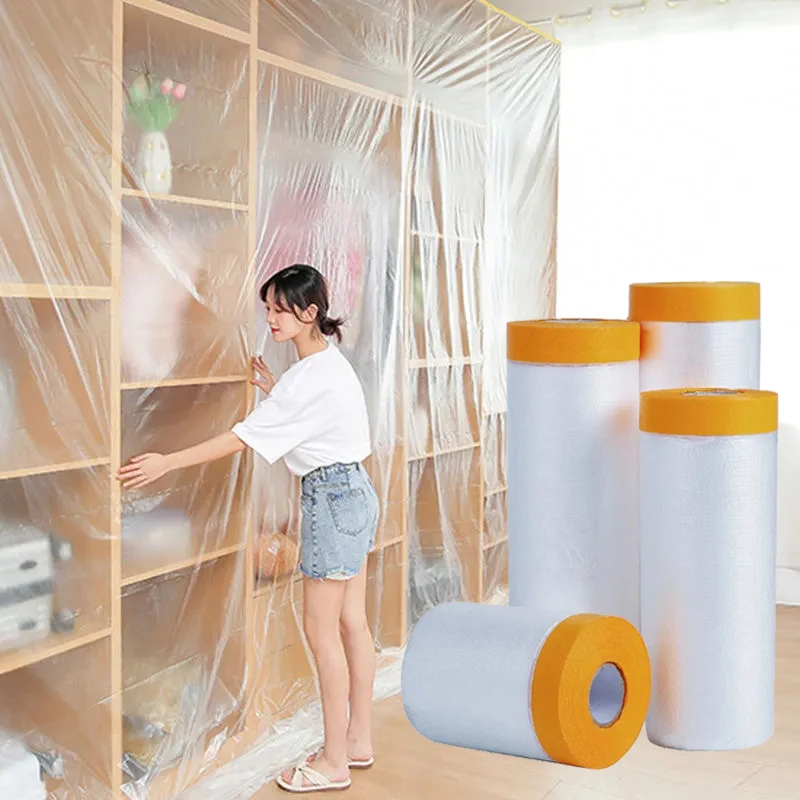 Household Plastic Dust Cloth, Protective Furniture Covers