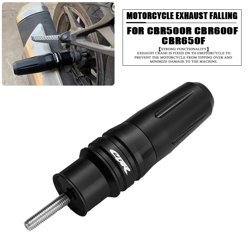 

Подходит для CBR500R CBR600F CBR650F CBR 500R 600F 650F аксессуары для мотоциклов CNC понижающаяся защита выхлопных газов ползунок