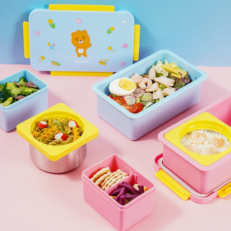 Omiebox Portable Lunch Box Children Stainless Steel Insulated Lunch Box  Compartment Design Carrying Lunch Box Carrying Handle - Smart Remote  Control - AliExpress