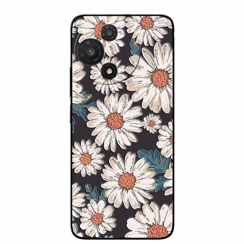 3D Cartoon Embossed Retro Silicone Case with Anime Bumper