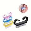 Cleaning Nail Brush Tools File Nail Art Manicure Pedicure Soft Remove Dust Plastic Dust Cleaning Brushes 1