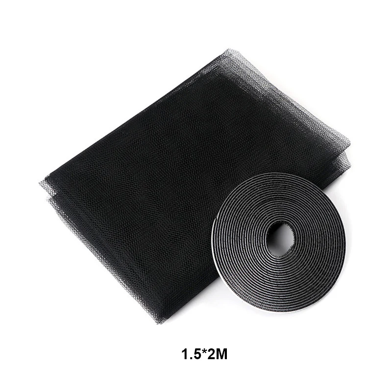 Self-Adhesive Indoor Insect & Bug Screen - Easy-Install Mosquito Netting