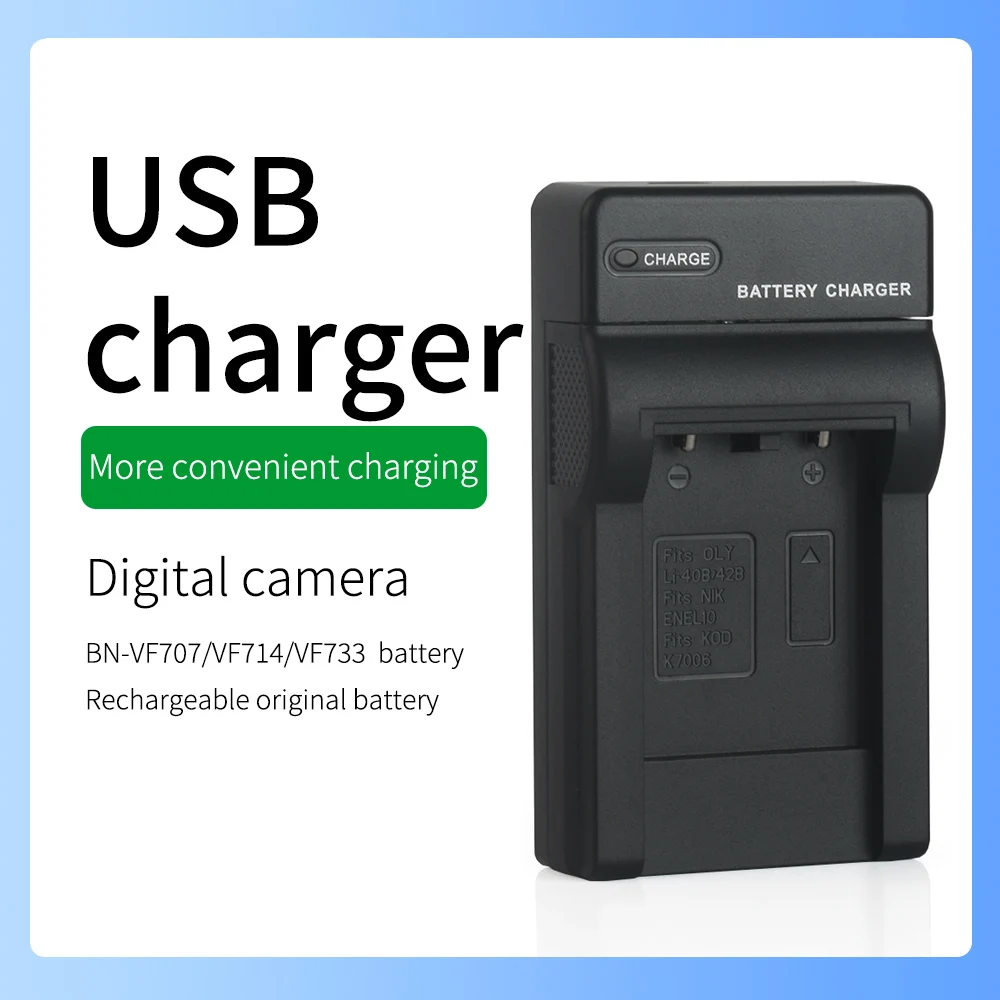 Per Jvc Camera Bn-Vf707Us Vf733 Caricabatteria Gr-D320 Gr-D325 Gr-D340 Gr-D345 Gr-D350 Gr-D360 Gr-D375 Gr-D390 Gr-D395 Gr-D370