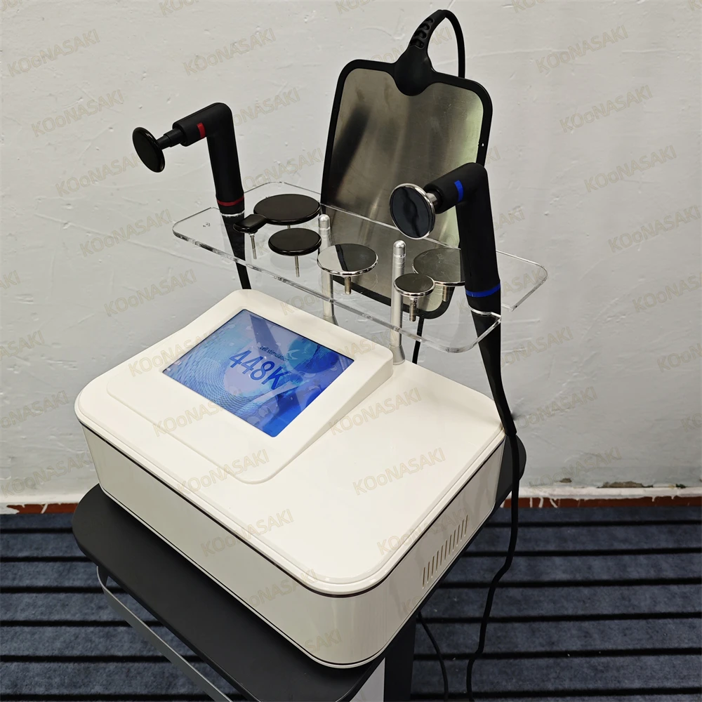 2024 448K Cet Ret Tecar Therapy Equipment thermal energy skincare and rejuvenation Diathermy Body Shaping Slimming Fat Reduction 2