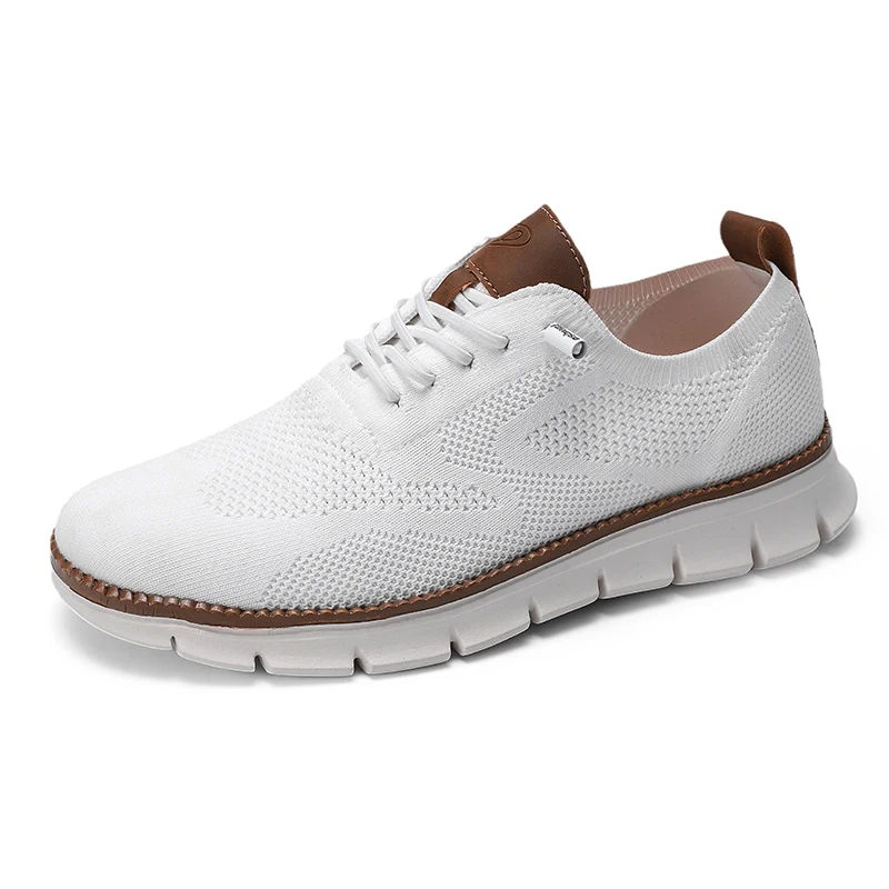ตัวเลือกสินค้า รองเท้าผ้าตาข่ายสไตล์ Brogue น้ำหนักเบา ใส่สบาย ผู้ชาย