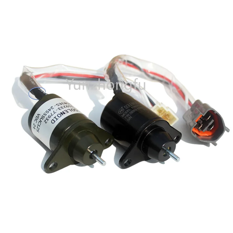 

Excavator Accessories Yanma Engine Stall Solenoid Valve Imported for 12 V24v Flame Extinguisher Switch 4 Tnv9498 Hyundai