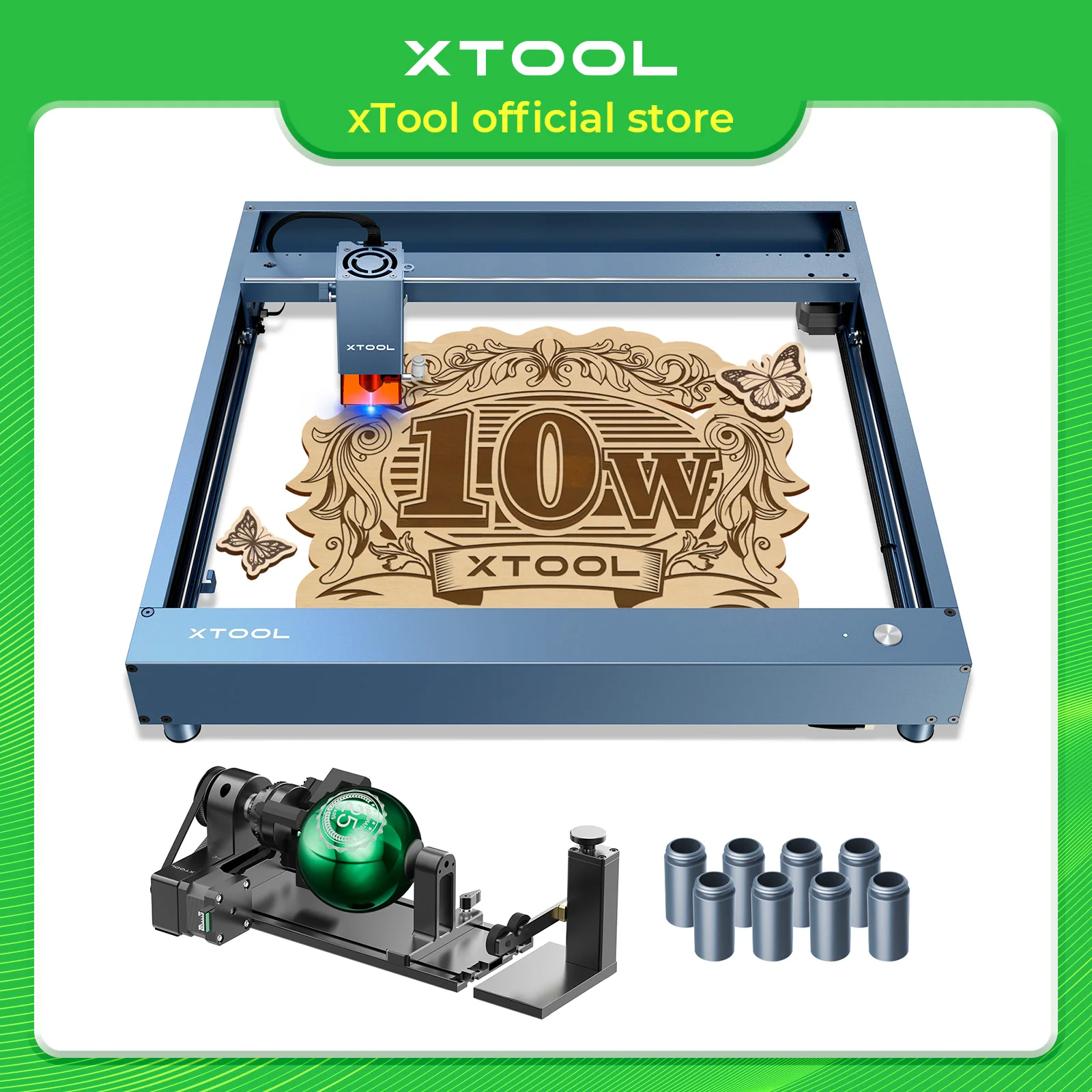 xTool D1 Pro 10W Laser Engraver Laser Engraving Machine (Please 