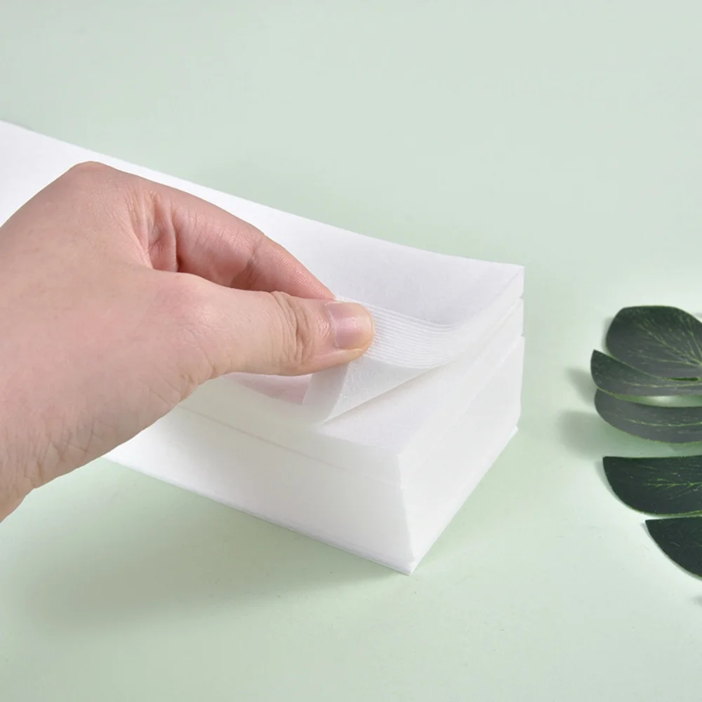 100pcs Removal Nonwoven Hair Removal Wax Paper Rolls Depilatory Wax Strips Hair Removal Wax