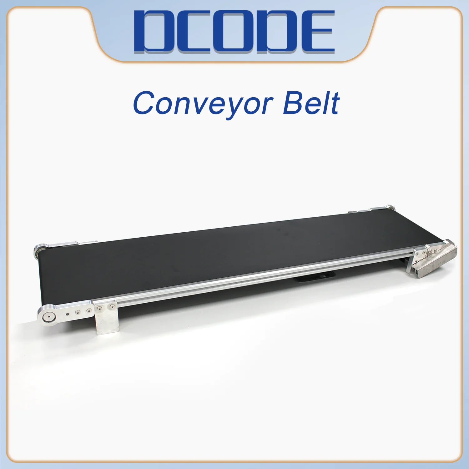 100cm Wide Aluminum Alloy Conveyor Belt Adjustable Speed Electric Conveyor for O
