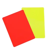 Soccer Referee Whistle Red and Yellow Card Tools Professional Football Soccer Ball Match Referee Kit Outdoor Survival Equipment 1