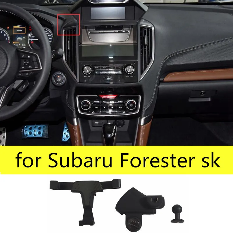 

LHD! Регулируемая подставка для смартфона для Subaru Forester SK 2019 2020