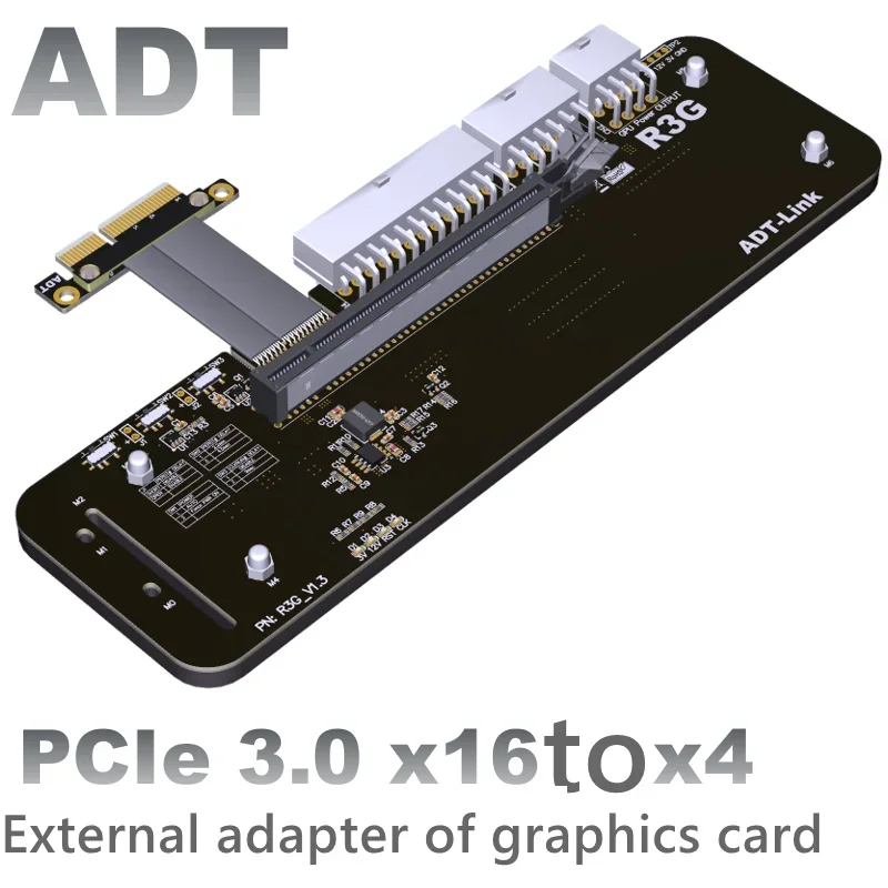 Настольный-внешний-адаптер-r3g-pcie-x4-независимый-Удлинительный-кабель-для-видеокарты-pci-e-30-поддерживает-только-интерфейс-pcie-x4