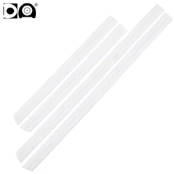 Universal Car Door Side Protector and Anti - Collision Strip (White 2x2)