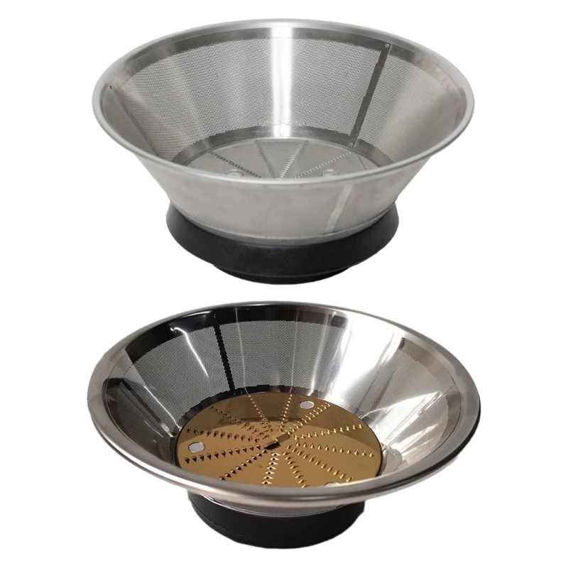 Mixers Head Metal Texture Mesh Filter Basket Juicer Cutter Perfect for WJE2802D Dropshipping