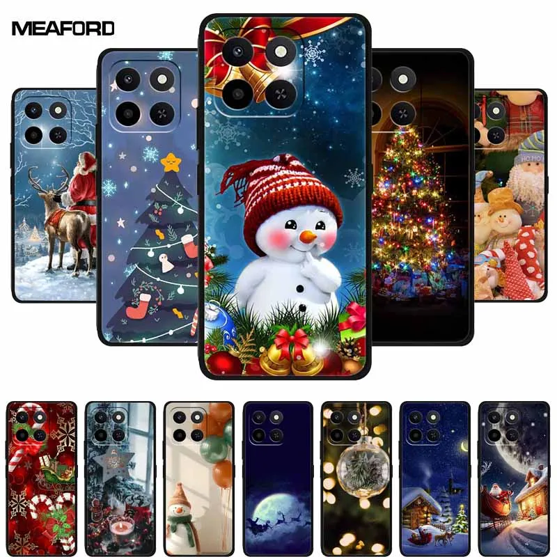 Festive Soft TPU Silicone Christmas Phone Case – Lovely Design