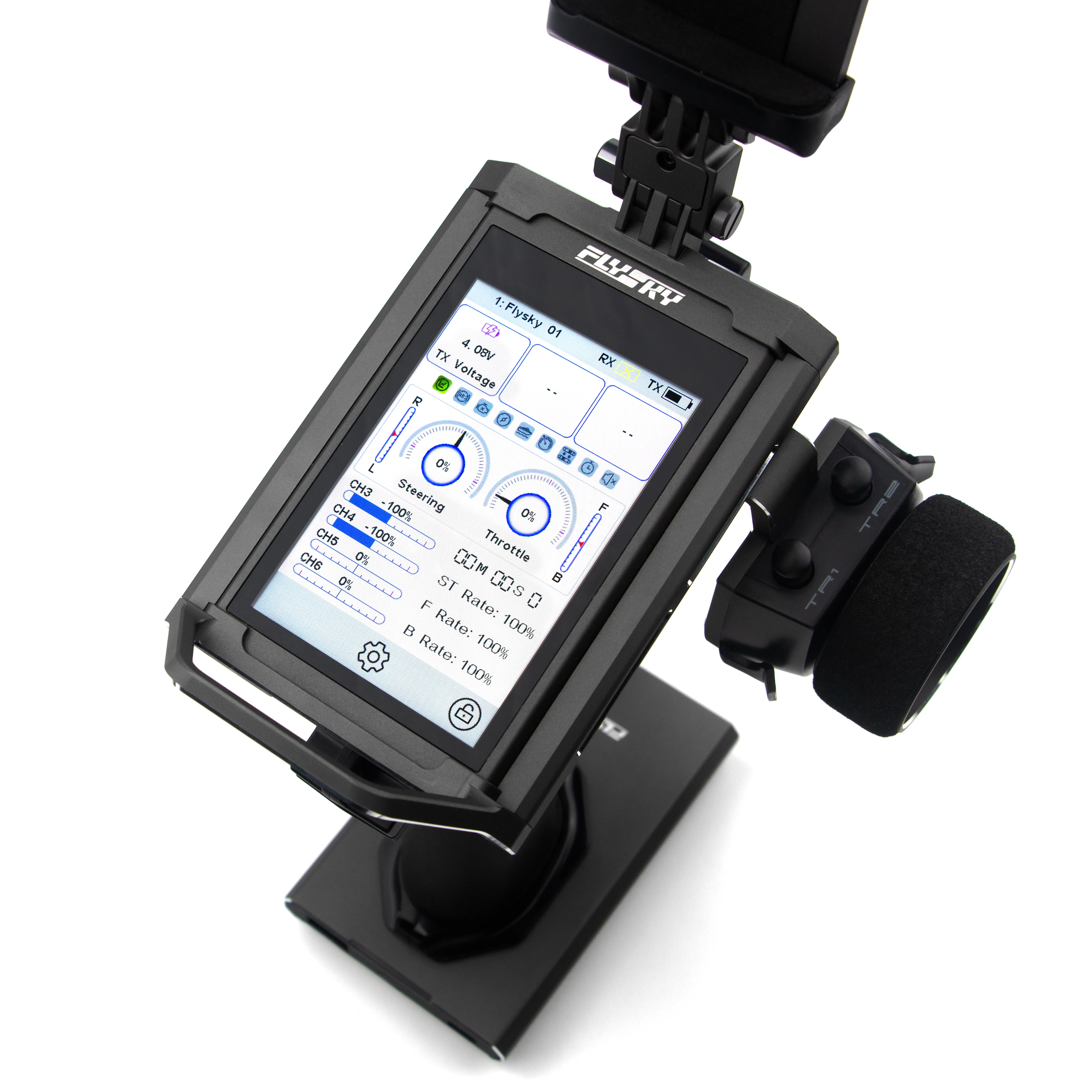 Flysky Noble NB4 Pro+ 2.4GHz 18CH AFHDS 3 無線送信機 3.5 インチ