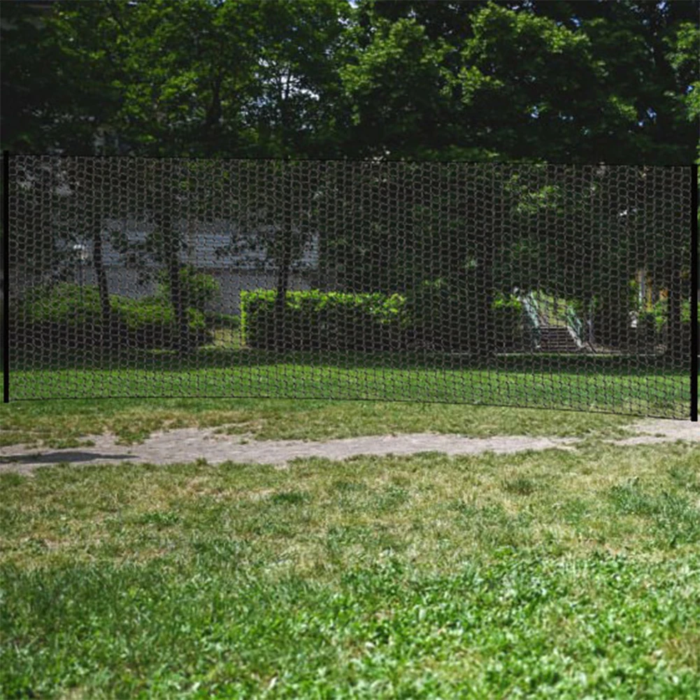 Soccer Backstop Net Soccer Practice Sports Netting Net High-Strength Sports Netting Barrier for Backyard Training