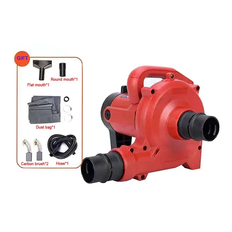 Dust collector blower 1480W industrial grade dust collector blower blowing and suction vacuum cleaner for electric cutting slotting milling machine