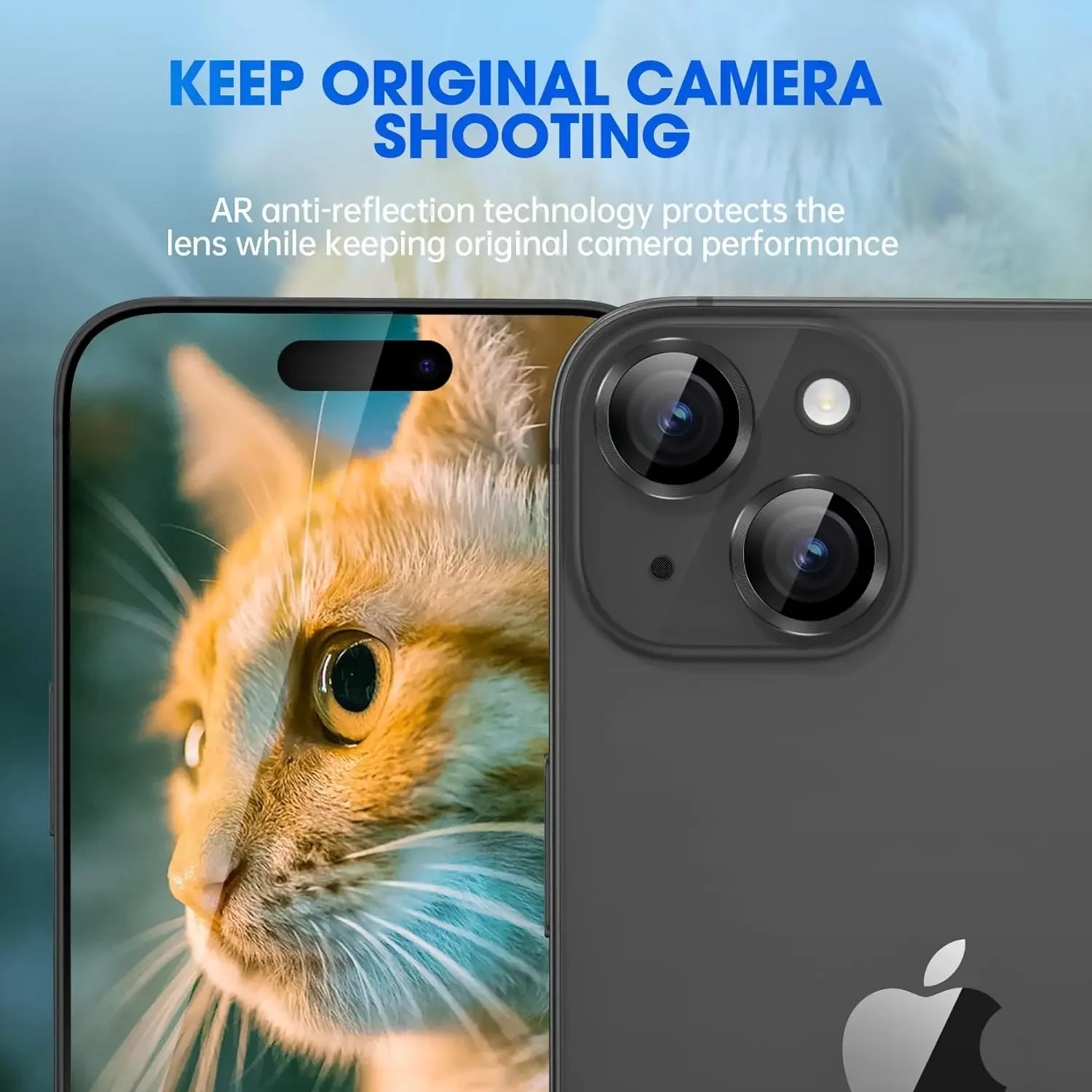 Premium Tempered Glass Camera Lens Protector Cover - Phone Accessories