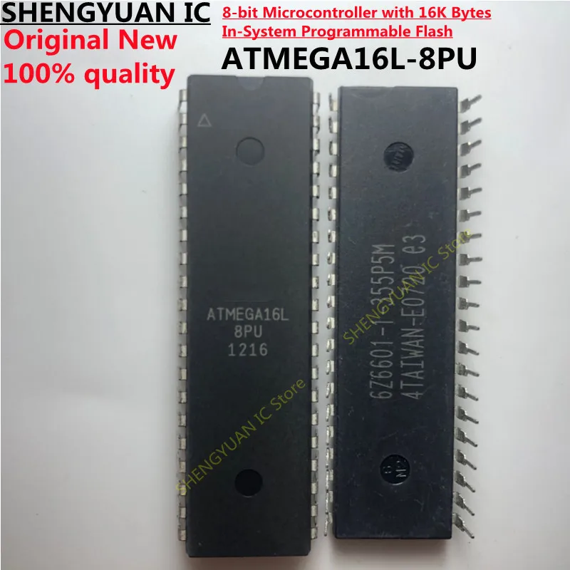 

5 шт., ATMEGA16 L флэш-контроллер, 8 бит