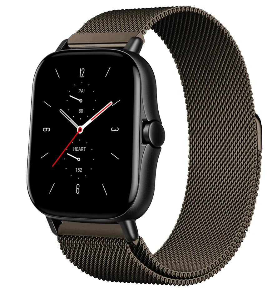 Magnetic Metal Mesh Smartwatch Bracelet Strap