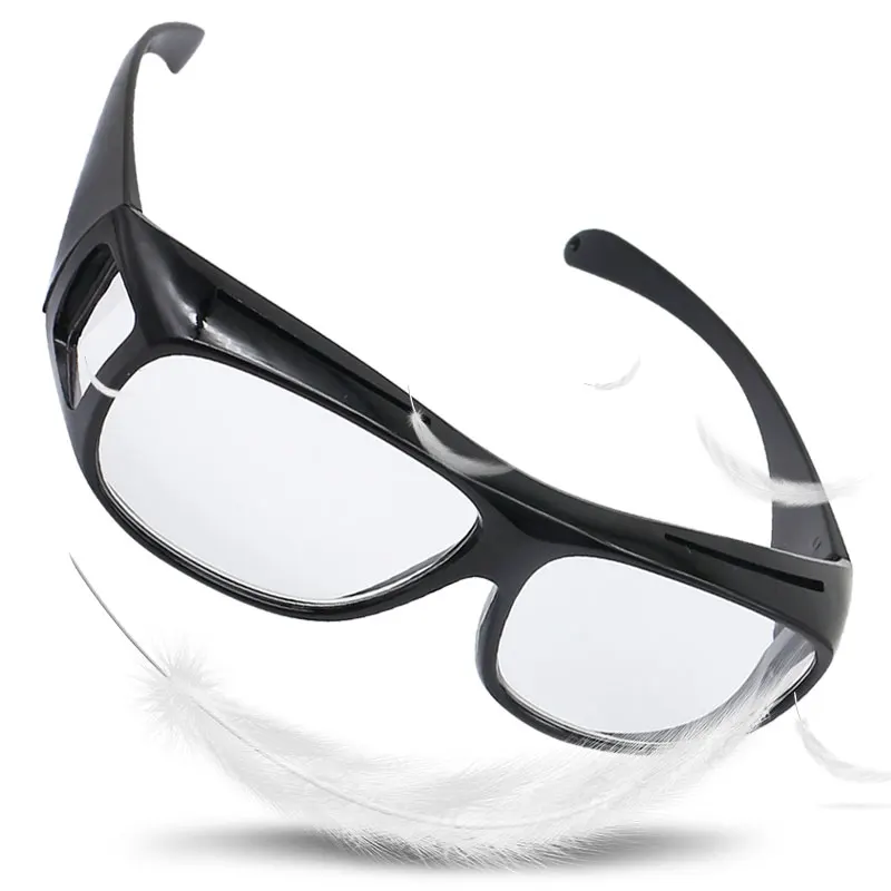 Occhiali Con Lente D'Ingrandimento 500% - 2 Pezzi, Leggeri, Anti Luce Blu, Per Lettura E Lavori Di Precisione - Foto 5