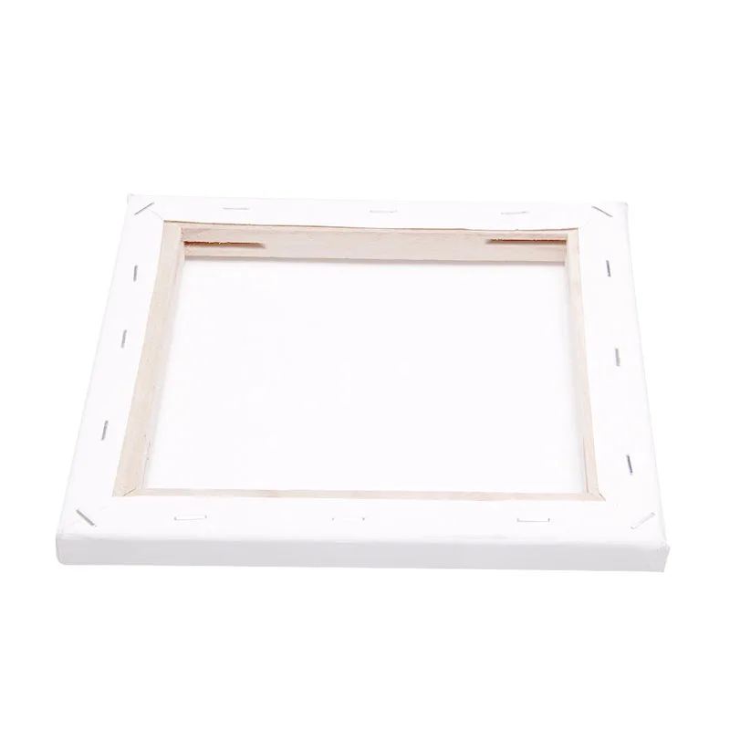 White Blank Square Art Canvas Wooden Board Frame Primed Oil