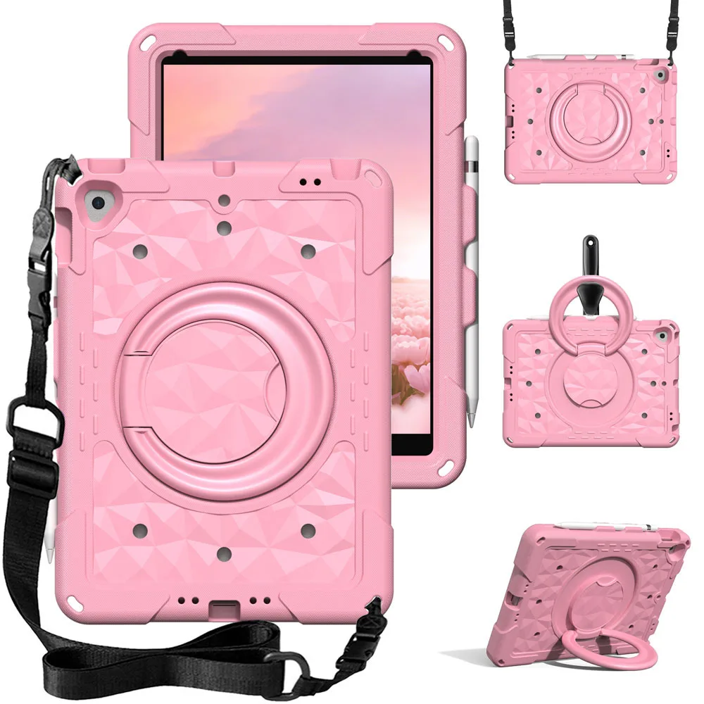 360 Rotatable Kids EVA Shockproof Tablet Case - Child Safe Protective Cover