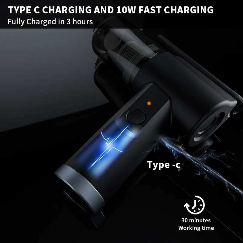 Computer Cleaner Compressed Air Duster,Car Vacuum Keyboard Cleaner Air Spray 2 in 1,Dust Cleaning Mud For Home Blow Gun