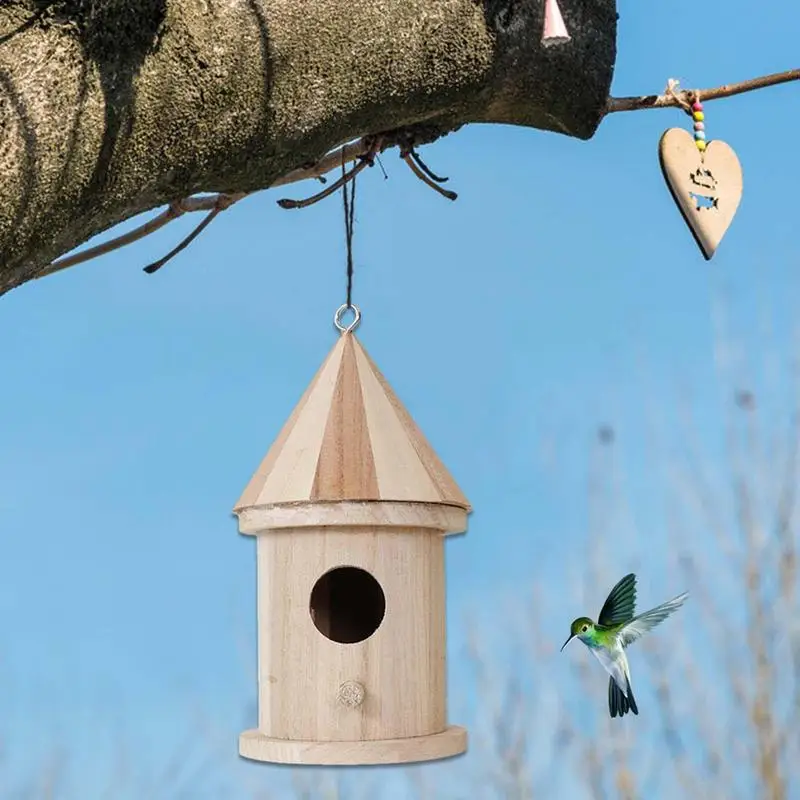 Ptáci dr. house DIY ptáci hnízdo pro chickadee weatherproof outdoorové dřevo birdhouse pro sad okno dzieckiem cottages domácí dekorace