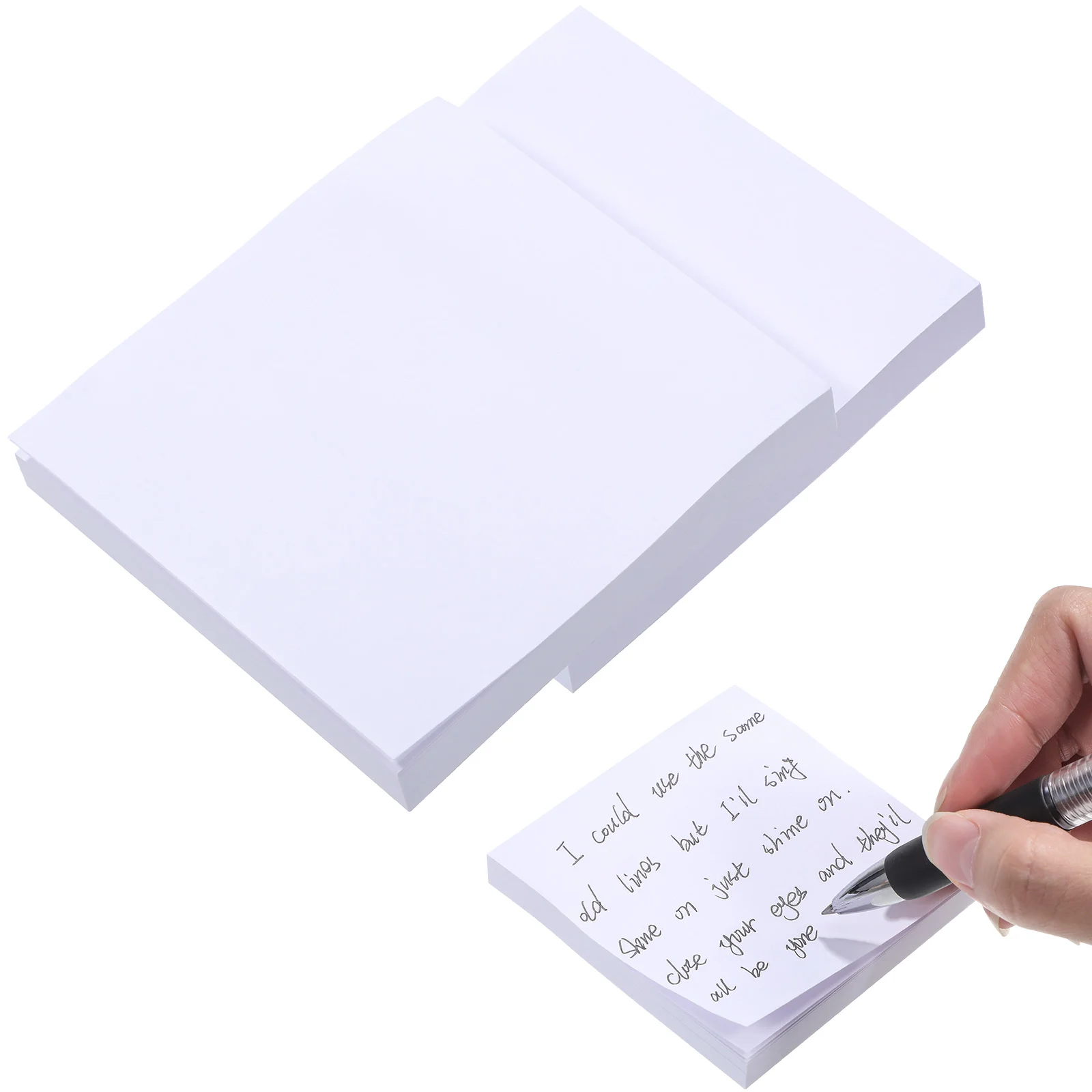 3 Pcs Student Stationery Accesorios Para Escritorio Note Pads Square Office Table Accessories Paper