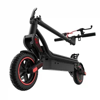 Trottinette électrique ISCOOTER W8 750W, batterie 48V 14Ah, autonomie 30-40 km, pneus pneumatiques tout-terrain 9,3 pouces, double suspension, pliable, pour adultes 6