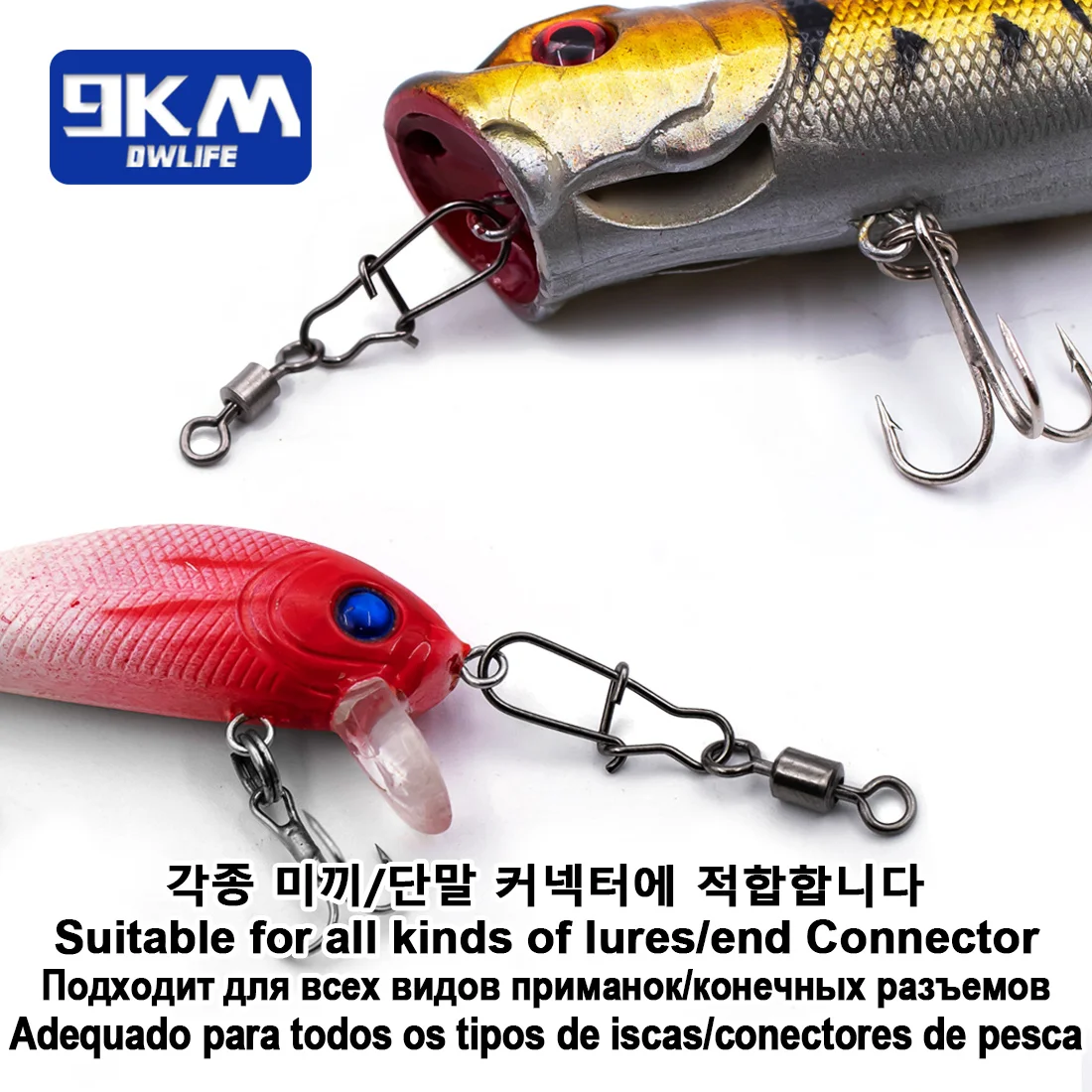 Stainless Duo-Lock Snap Swivels 4