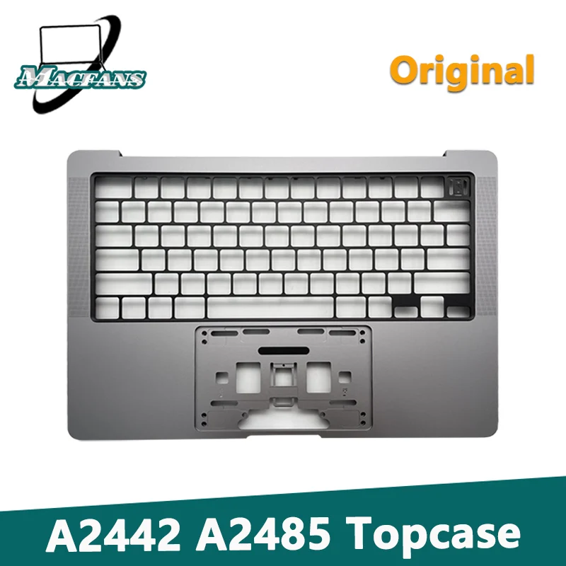 

Оригинальный Новый A2442 A2485 Topcase Для Macbook Pro 14,2 дюйма 16,2 дюйма A2485 A2442 Top Case «C» topcase US серебристо-серый цвет 2021 год