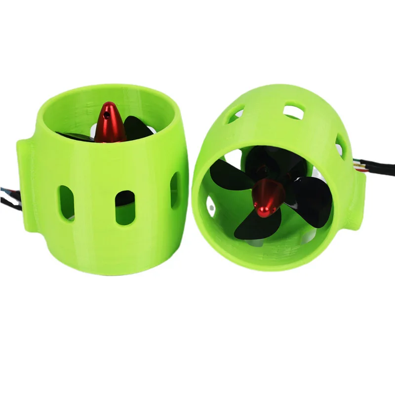 

12-24V 20A Brushless Motor 4 Blade Underwater Thruster RC Bait Boat Accessory Plastic RC Boat Accessories