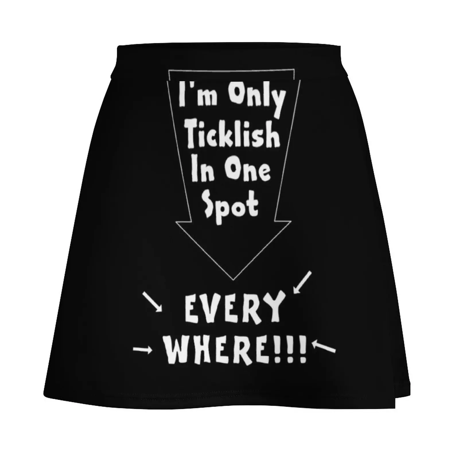 I'm Only Ticklish In One Spot Mini Skirt summer clothes dress dress women summer