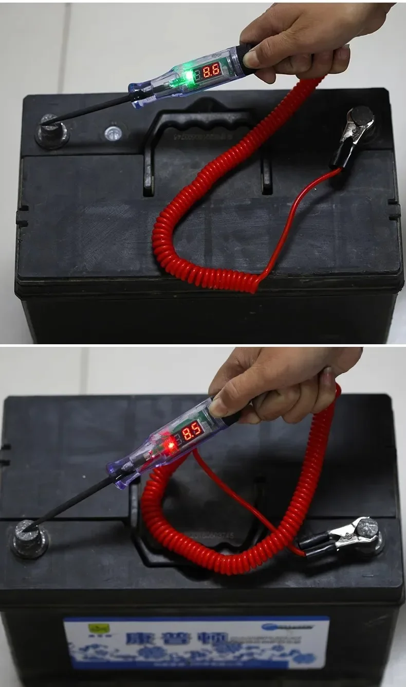 Digital Display Voltage Circuit Tester Pen - Auto Diagnostic Tool