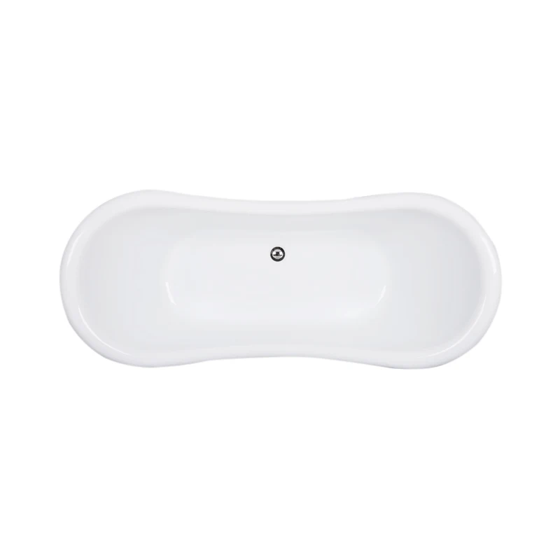 Customized Red Foot Bath Tub, Cupc/CE Approved, Traditional Bathtub 2