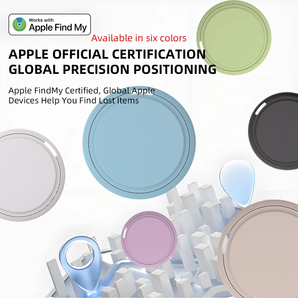 Smart GPS Tracker Tag Adatto Per Apple iOS Airtag Localizzatore Anti Perdita Chiavi Auto Biciclette Anziani Animali Domestici Anti Perdita Tracker - immagine 2