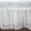 Korean Lace Tablecloth Garden Fresh Pink Bow Home Diningtable Cloth Rectangular European Wedding Decor Cloth Custom Chair Cover 3
