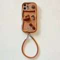 Brown with strap