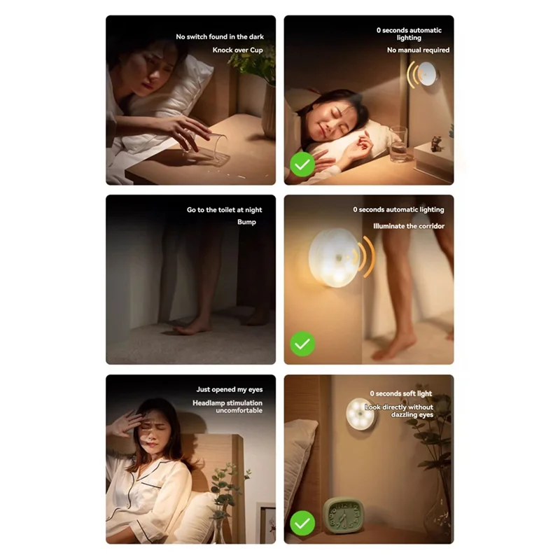 우수한 DIY 인체 감지 LED 조명 키트 모션 센서 조명 침실 옷장 보관 공간을위한 DIY 전자 키트