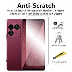 HD Clear Protective Film and Camera Lens Protector for Sony Xperia 1 VIII 5G