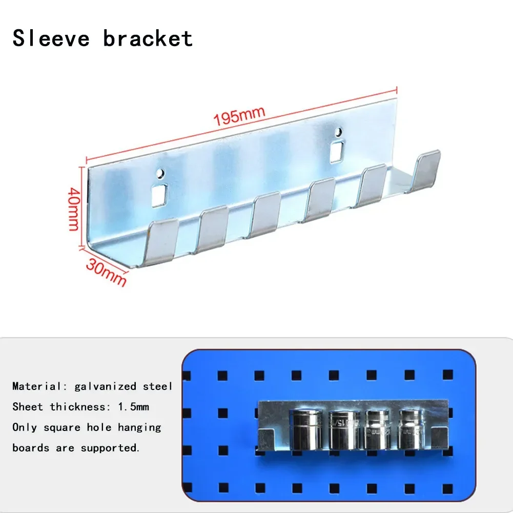 Tools Organizer Wrench Organizer Holder Wall Tray Angle Grinder Socket Storage Rack For Wall-Mounted Hardware Tool Cabinet wrench organizer wrench holder tool organizer