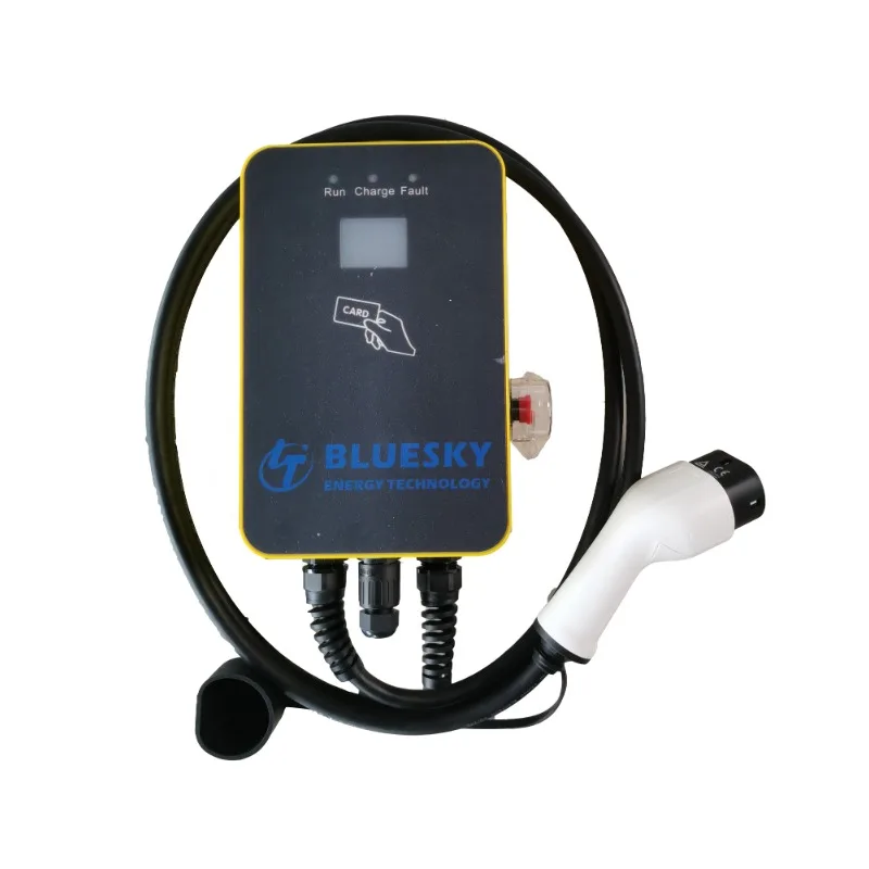 Bluesky Produttore Tipo 1 2 7Kw Stazione Di Ricarica Per Auto Elettrica Home Ev Charger Box Wallbox Evse Ac Ev Charger
