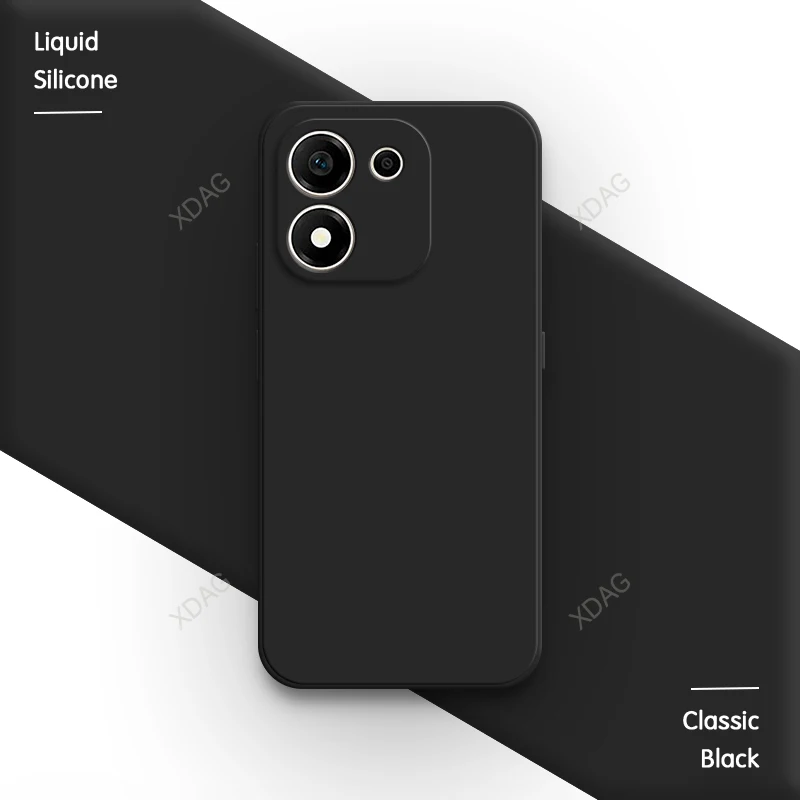 Enhanced Silicone Shockproof Phone Case - Soft, Durable, and Stylish Back Cover