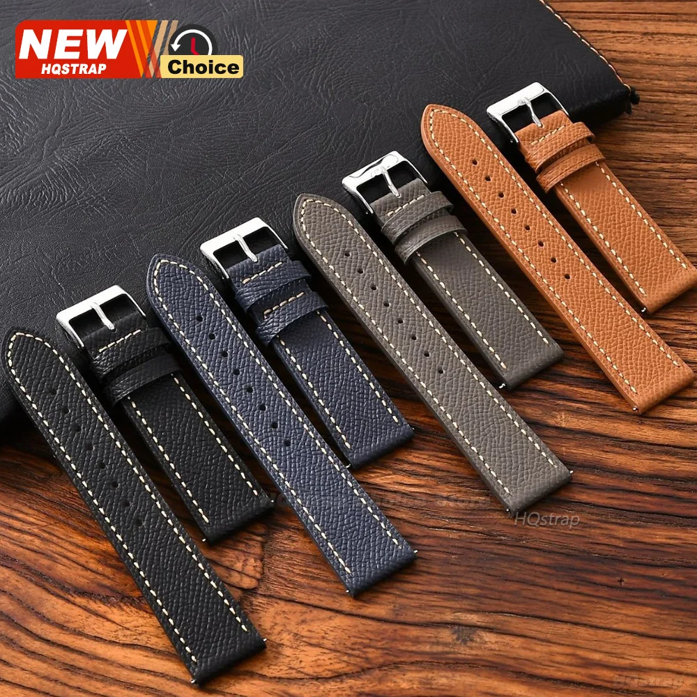 Handmade Vintage Leather Watch Strap - Premium Cowhide Wristband