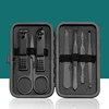Portable 7Pcs/Set Stainless Steel Nail Clippers Kit Travel Manicure Tools Ear Cleaning Tools Nail Care Pedicure Tool 4