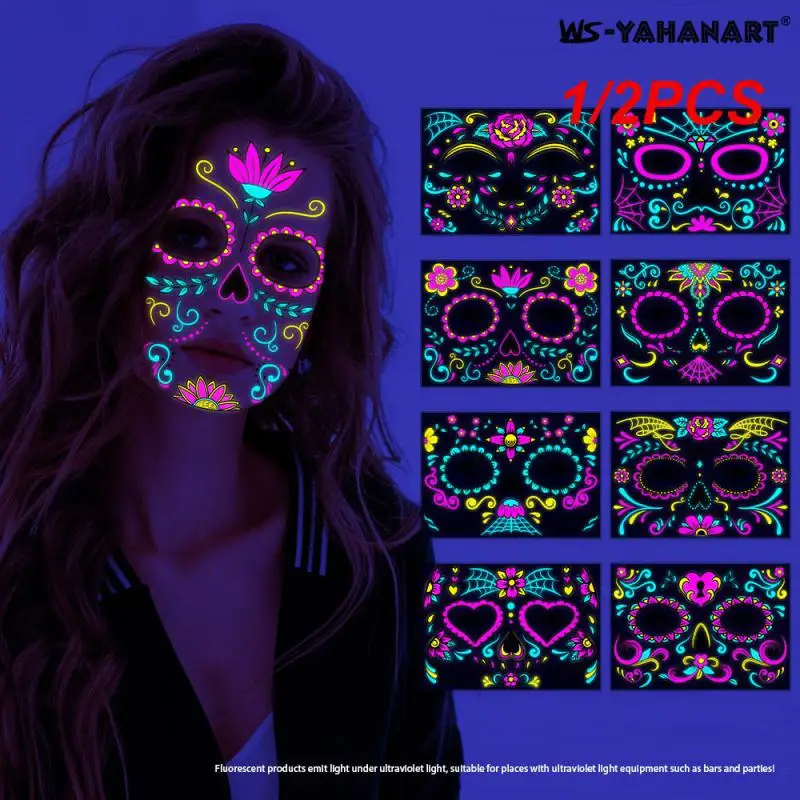 

1/2 шт., водостойкие ПВХ наклейки-Татуировки для губ